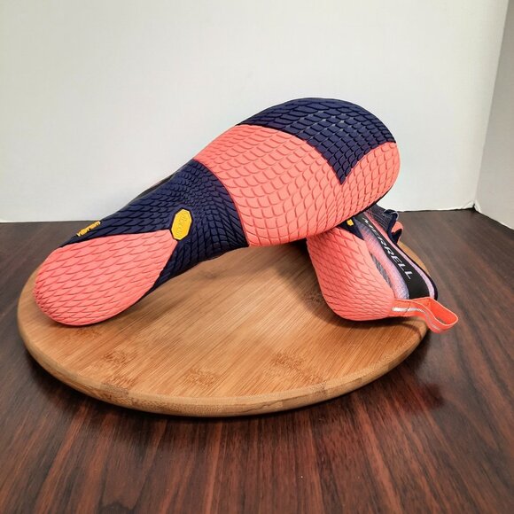 Merrell Vapor Glove 2 Womens 10 Shoes Crown Blue Barefoot Trail Running Sneakers - Picture 7 of 10